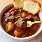 Hearty Beef Stew with Carrots and Potatoes Recipe