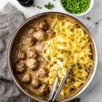 Swedish Meatballs with Creamy Gravy Recipe