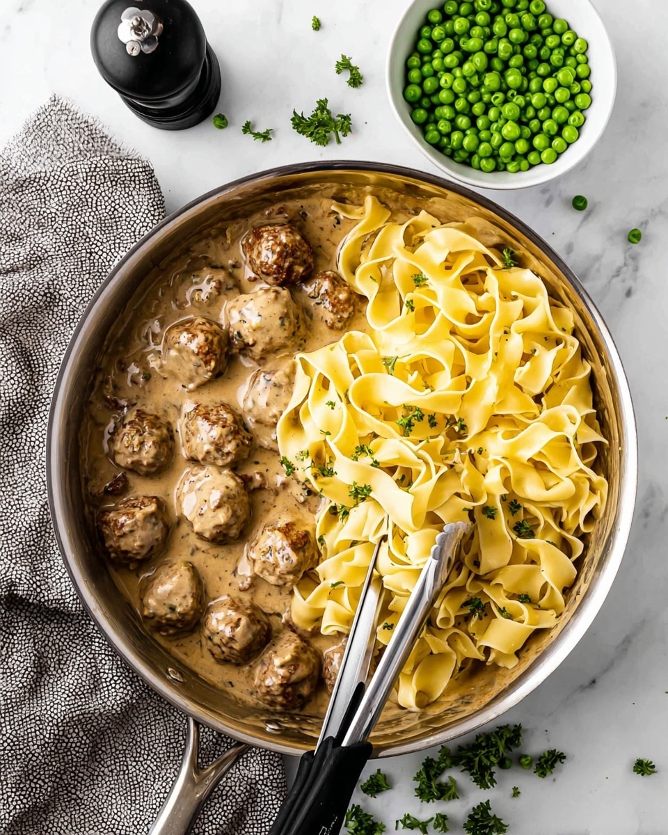 Swedish Meatballs with Creamy Gravy Recipe