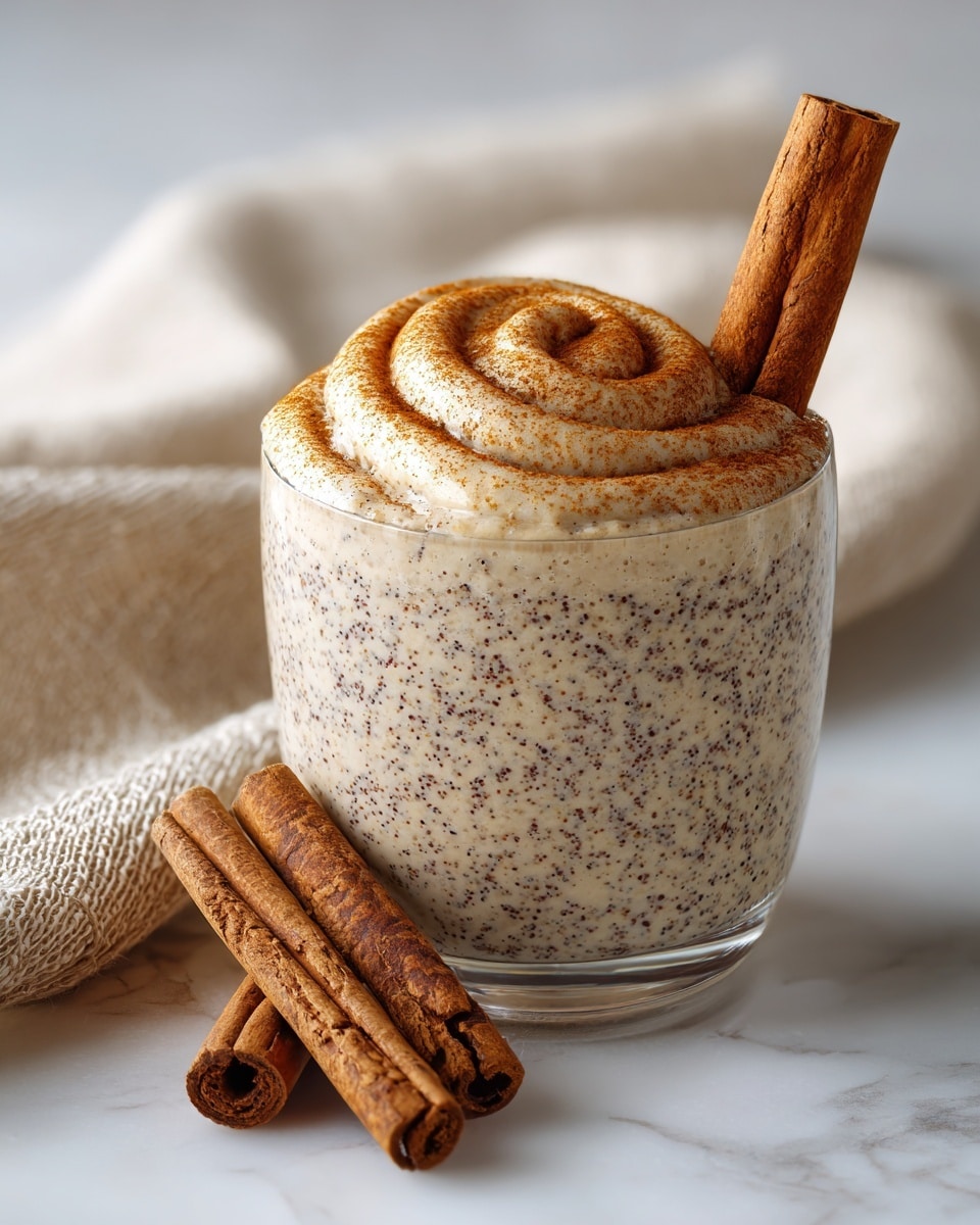 Cinnamon Roll Overnight Oats Recipe - Recipe Image