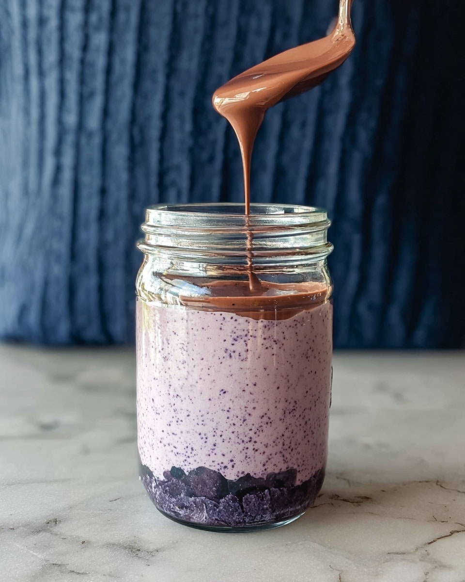 Blueberry Overnight Oats with Chocolate Recipe