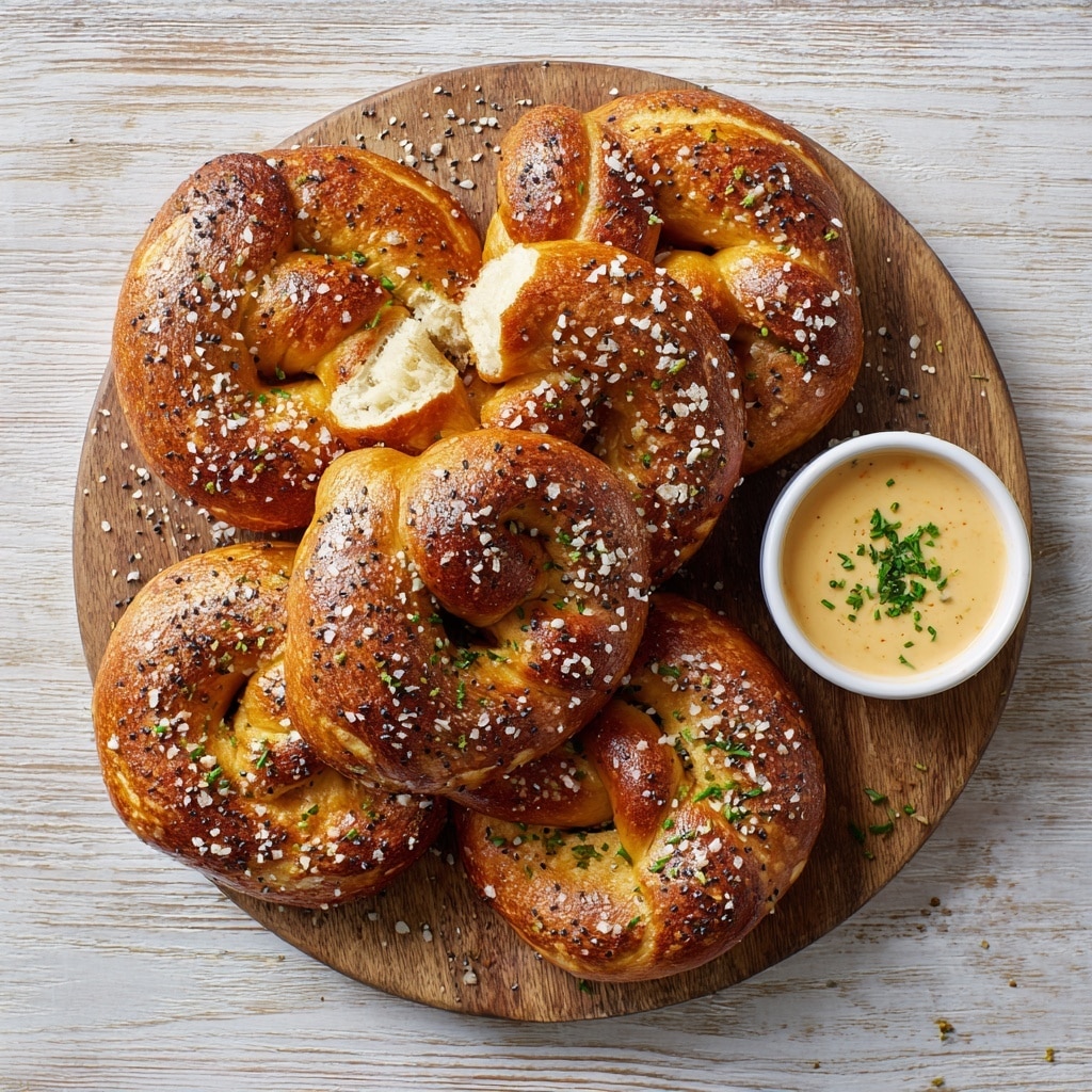 Homemade Soft Pretzels Recipe 6 Homemade Soft Pretzels Recipe - Recipe Image