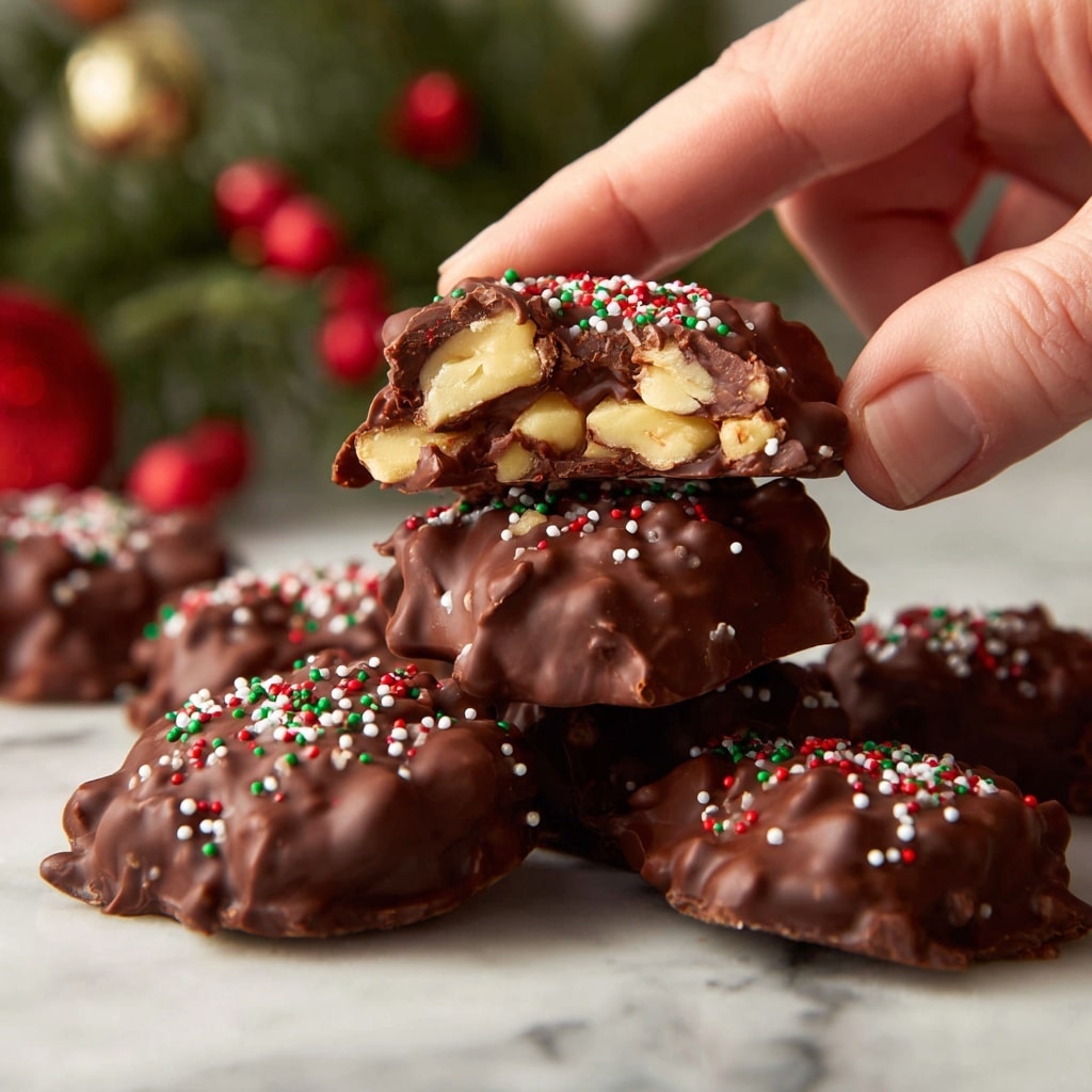 Crockpot Holiday Chocolate Candy Recipe - Recipe Image