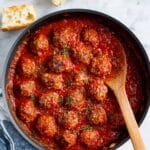 Italian Meatballs in Homemade Tomato Sauce Recipe