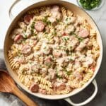 Creamy Smoked Sausage Pasta Recipe