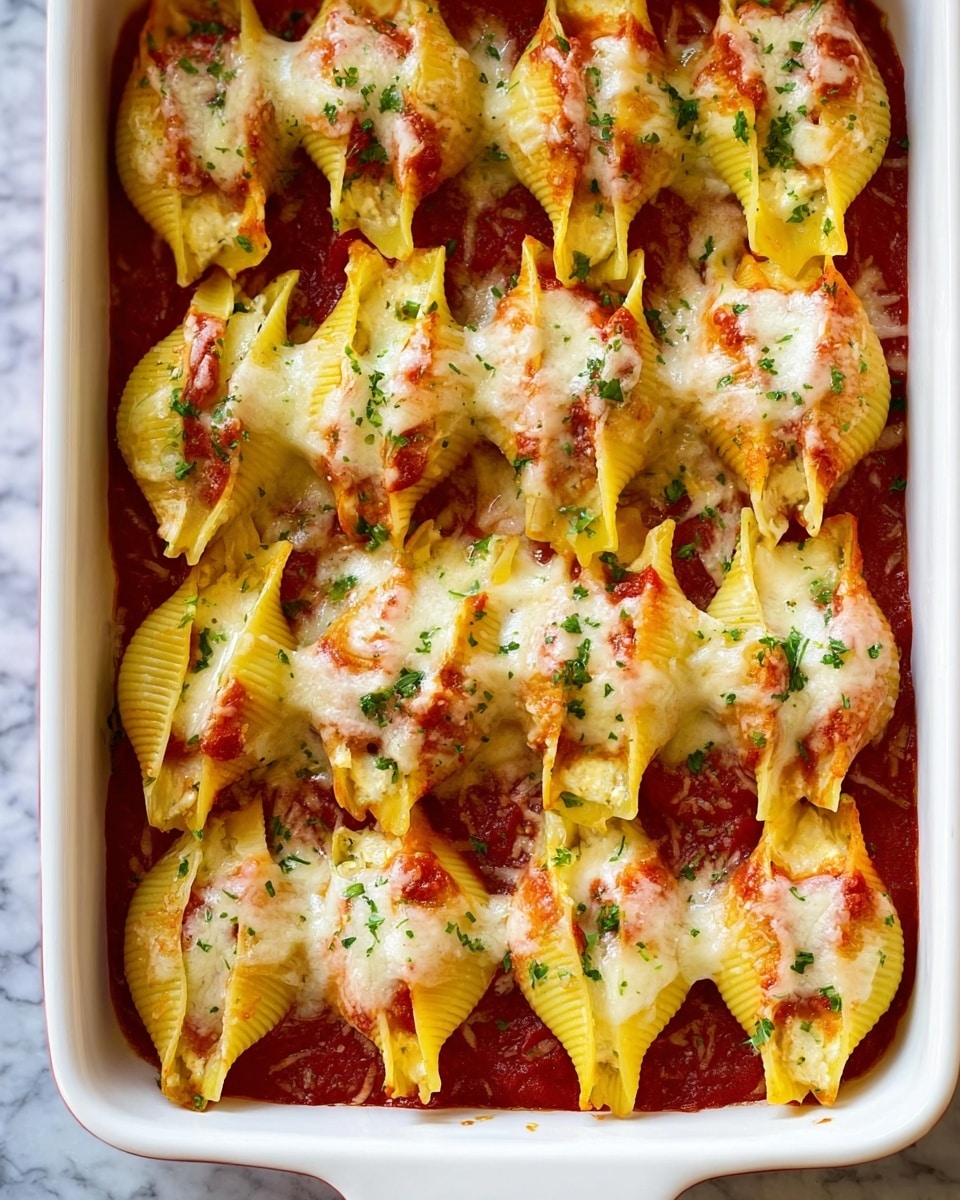 Easy Baked Stuffed Shells with Ricotta Recipe