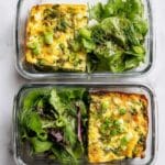 Baked Cottage Cheese Egg Casserole Recipe
