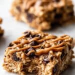 Peanut Butter Banana Oatmeal Bars Recipe