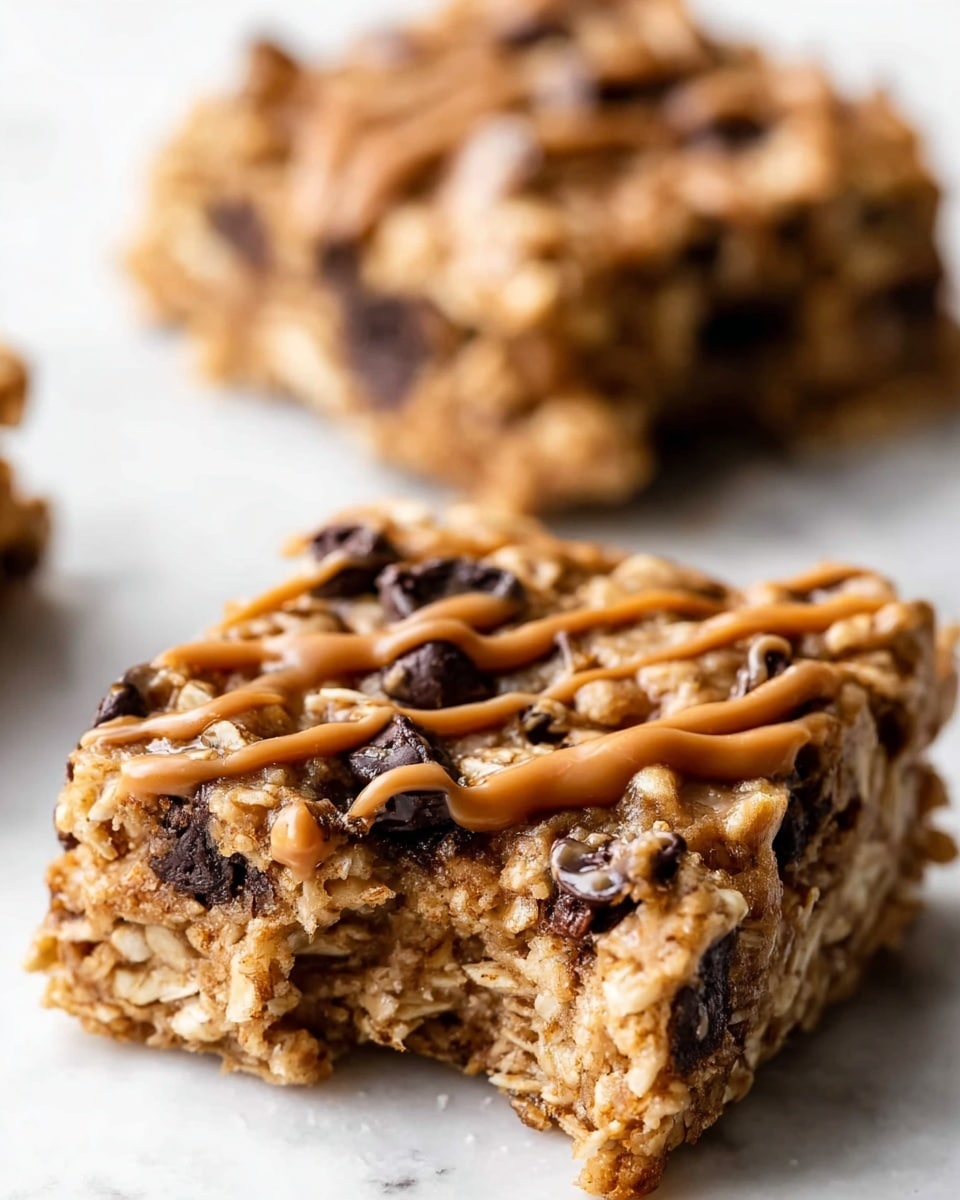 Peanut Butter Banana Oatmeal Bars Recipe