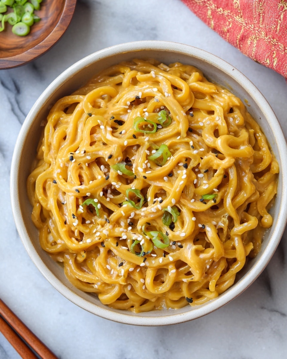 Creamy Coconut Noodles Recipe