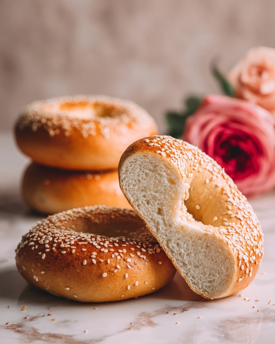 Easy 2-Ingredient Greek Yogurt Bagels Recipe - Recipe Image