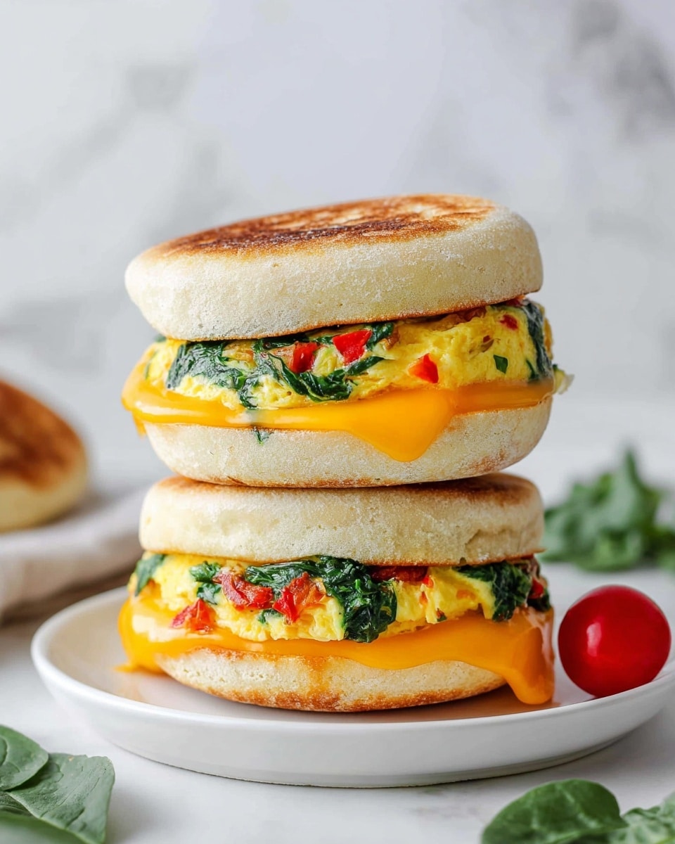 Healthy Make-Ahead Breakfast Sandwiches Recipe