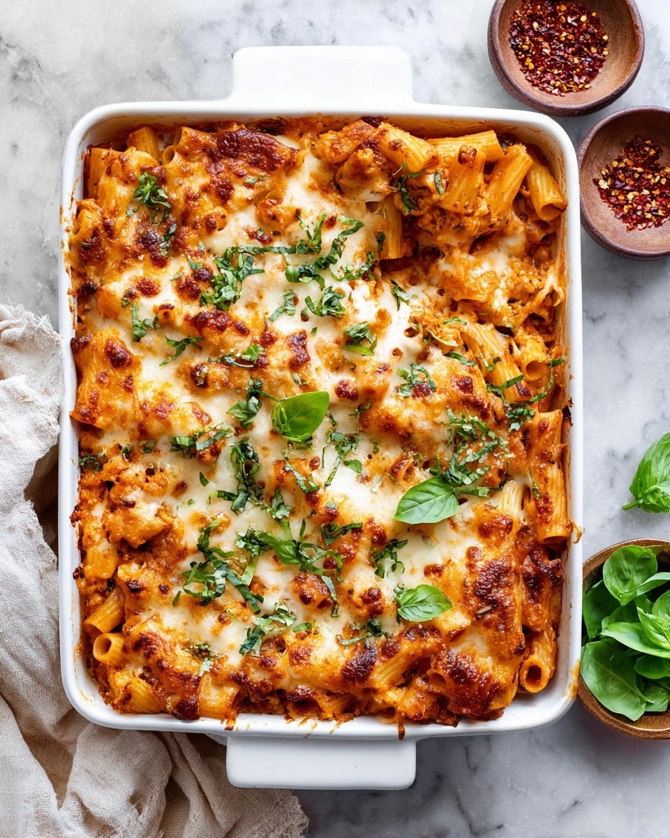 Baked Ziti with Sausage and Ricotta Recipe