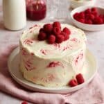 White Chocolate Raspberry Cake Recipe