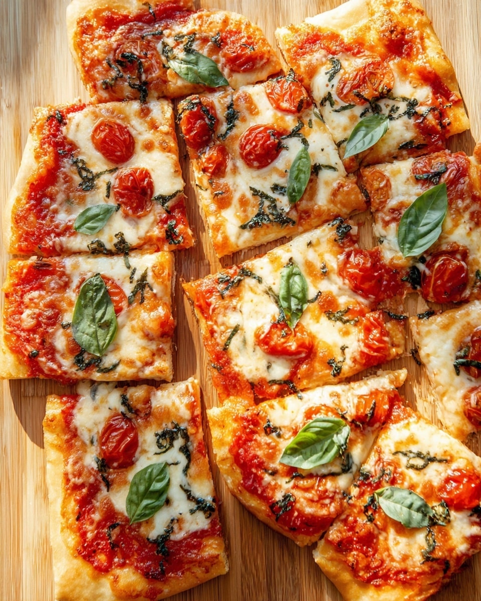 Sheet Pan Pizza with Fresh Basil Recipe