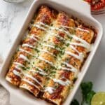 Baked Chicken Chimichangas Recipe