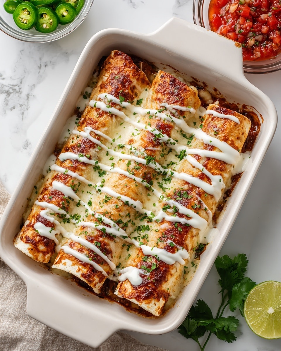 Baked Chicken Chimichangas Recipe