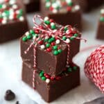 Festive Christmas Chocolate Fudge Recipe