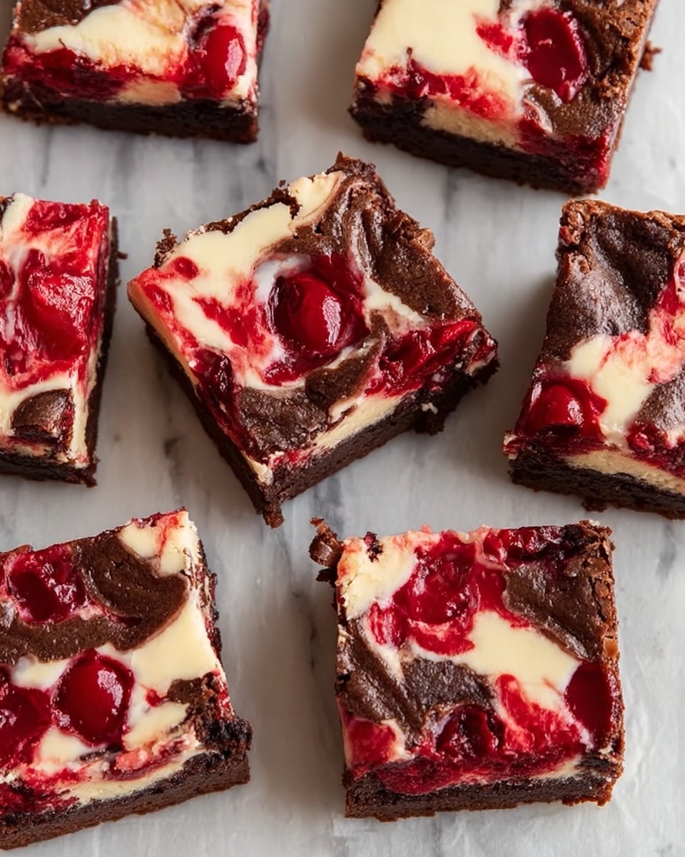Cherry Cheesecake Brownies Recipe