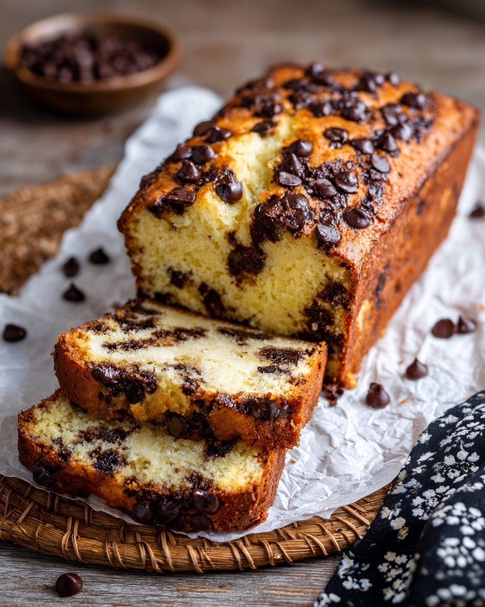 Chocolate Chip Loaf Cake Recipe