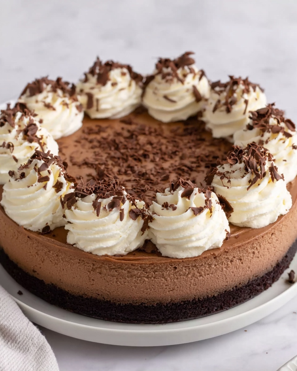 No Bake Chocolate Cheesecake Recipe