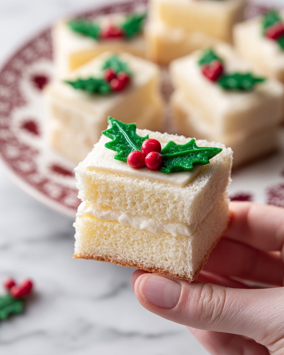 Christmas Tree Sandwiches Recipe