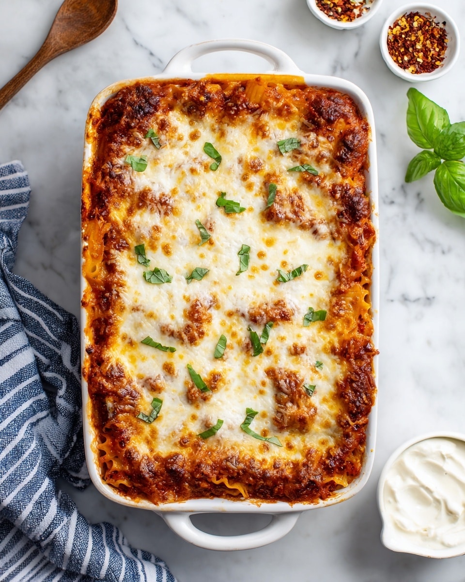 Cheesy Baked Ziti Recipe