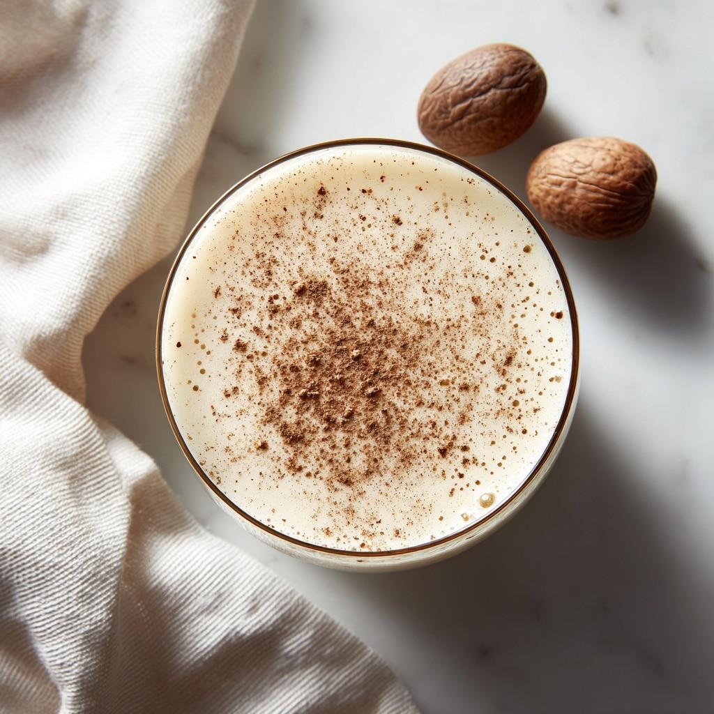 Homemade Eggnog Recipe with Maple and Spices Recipe - Recipe Image