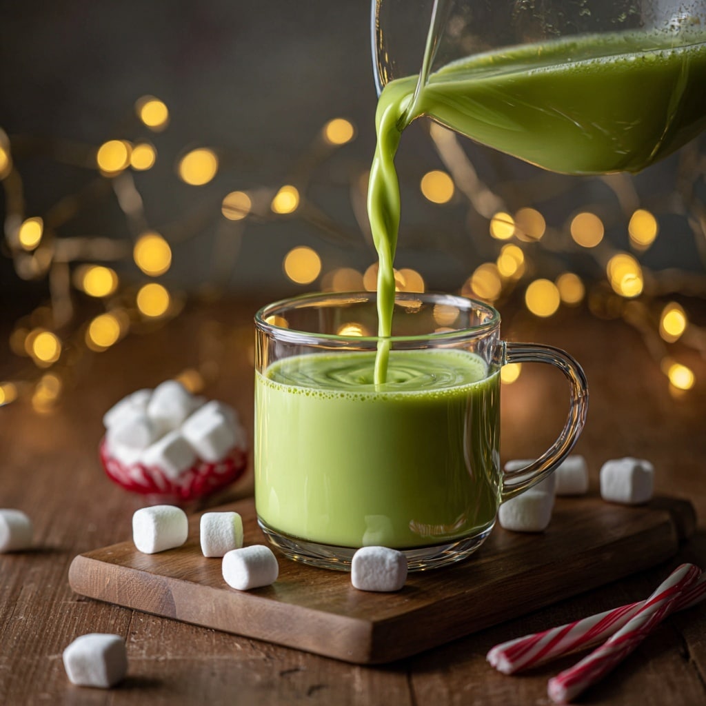 Grinch Hot Chocolate Recipe - Recipe Image