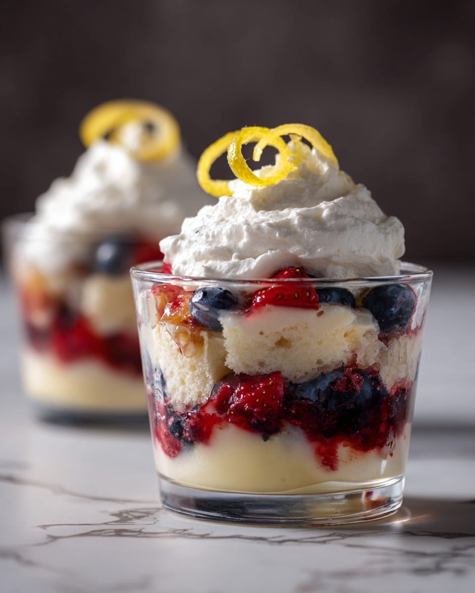 Lemon Berry Trifle Recipe - Recipe Image