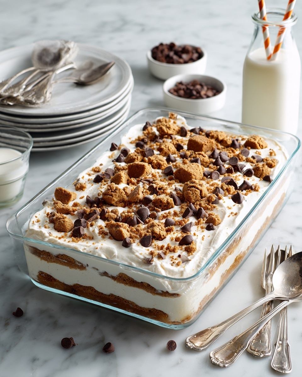 Chocolate Chip Cookie Lasagna Recipe