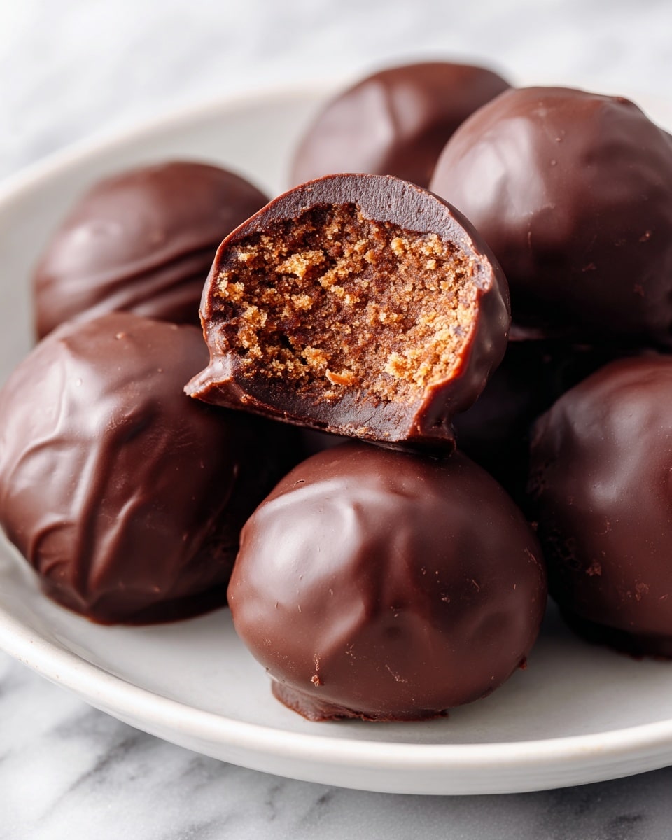 No-Bake Peanut Butter Balls Recipe - Recipe Image