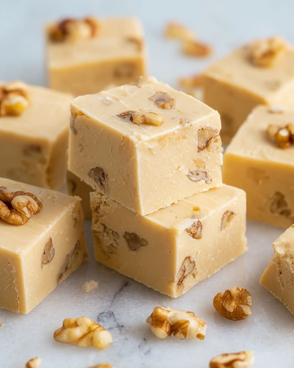 Maple Nut White Chocolate Fudge Recipe