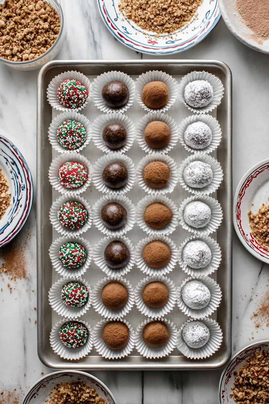 Chocolate Rum Balls Recipe