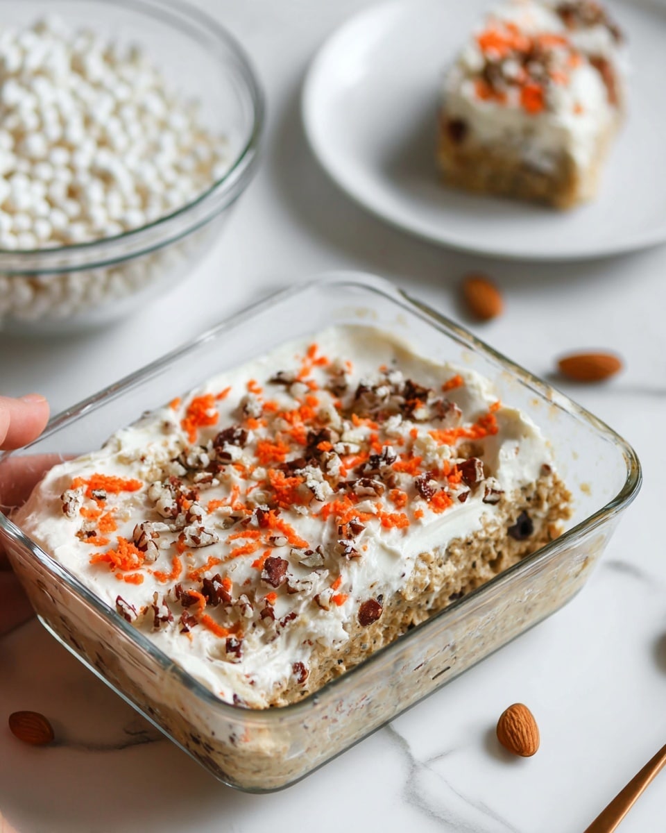 Carrot Cake Overnight Oats Recipe