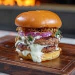 Grilled Choripan Sausage Burger Recipe