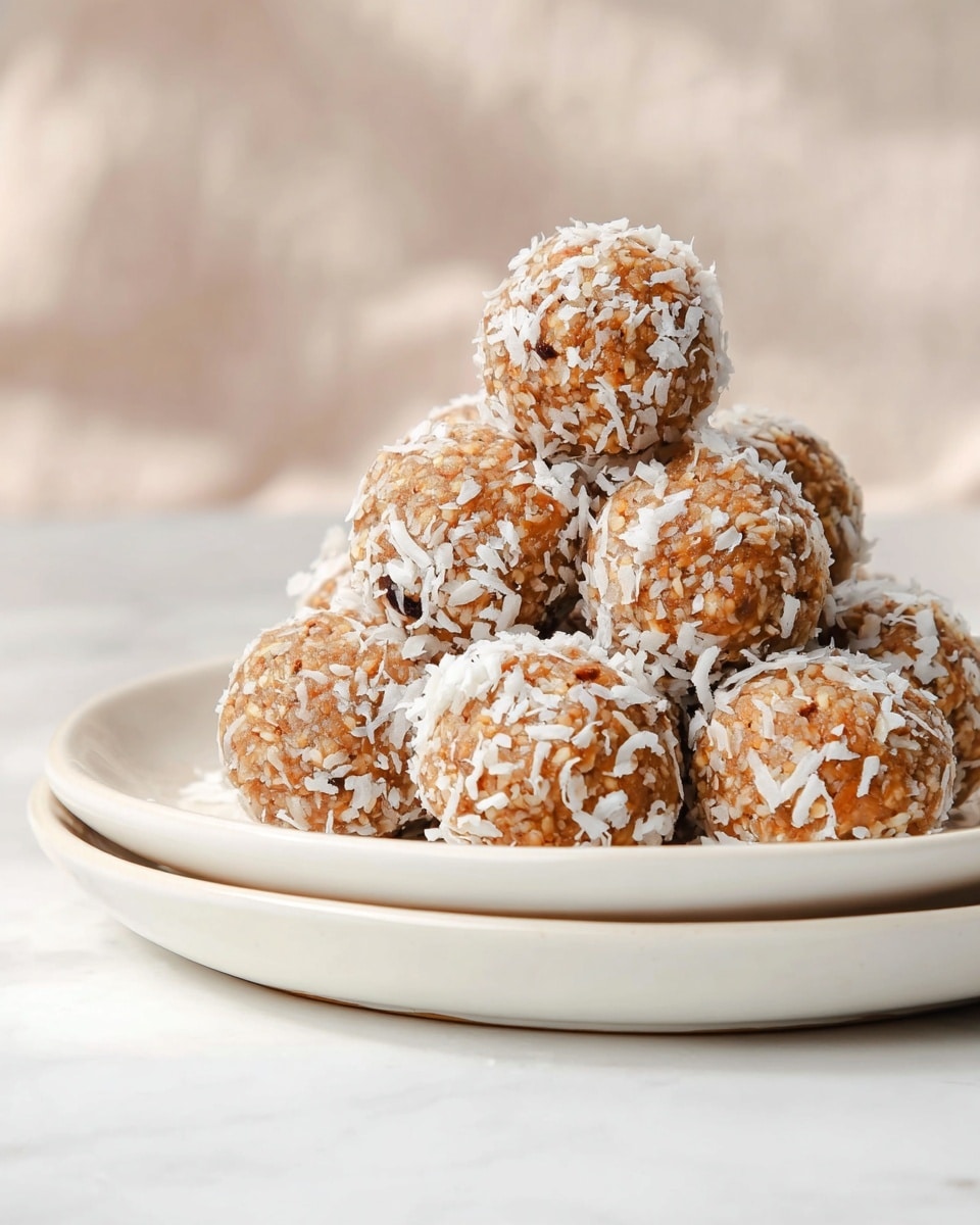 Coconut Lemon Energy Balls Recipe