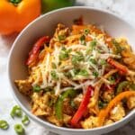 Creamy Chicken Fajita Bowl Recipe