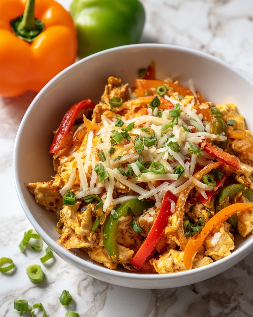 Creamy Chicken Fajita Bowl Recipe