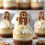Mini Gingerbread Cheesecake Bites Recipe