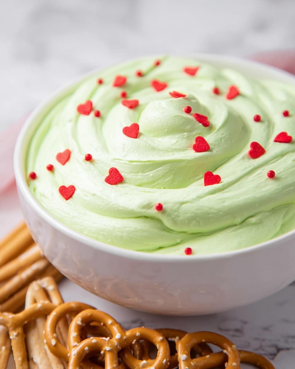 Green Grinch Dip Recipe