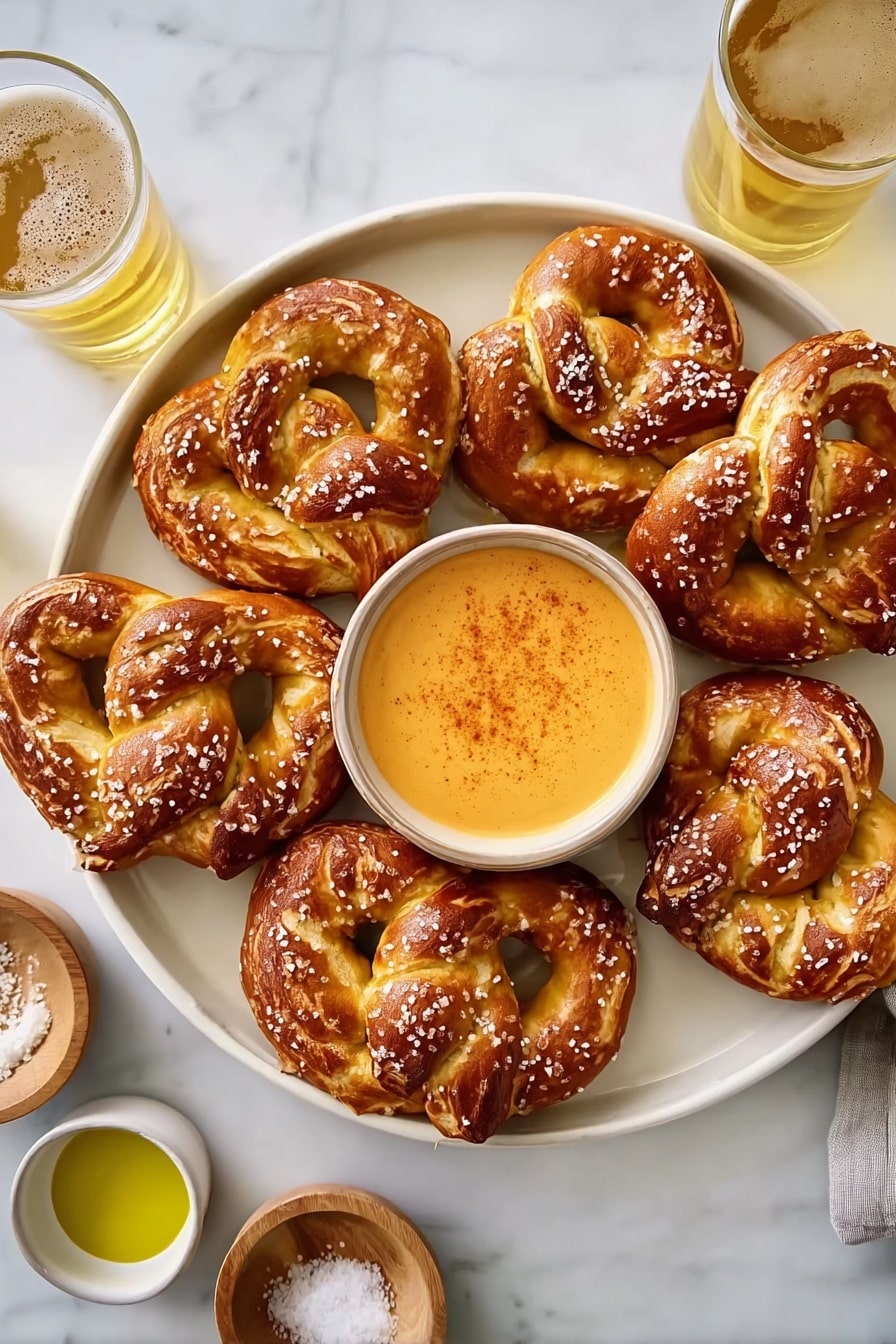 Homemade Soft Pretzel Twists Recipe