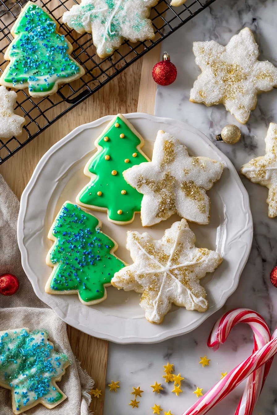 Easy Sugar Cookies with Frosting Recipe