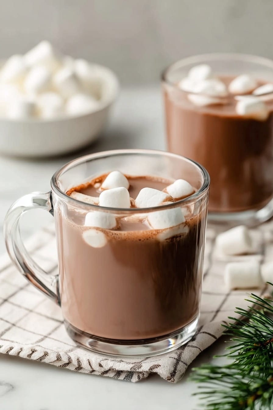 Slow Cooker Homemade Hot Chocolate Recipe