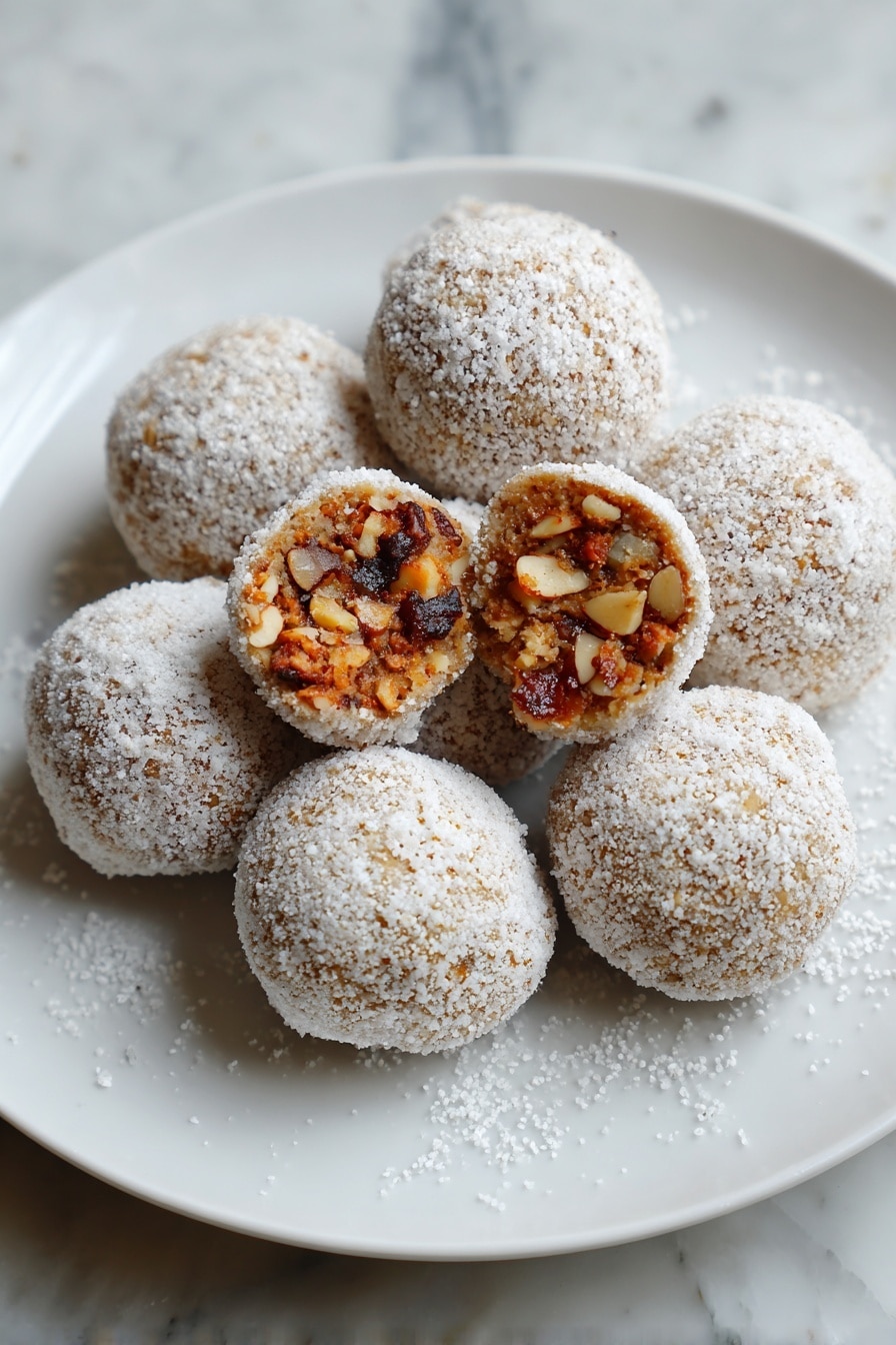 No-Bake Holiday Sugarplums Recipe