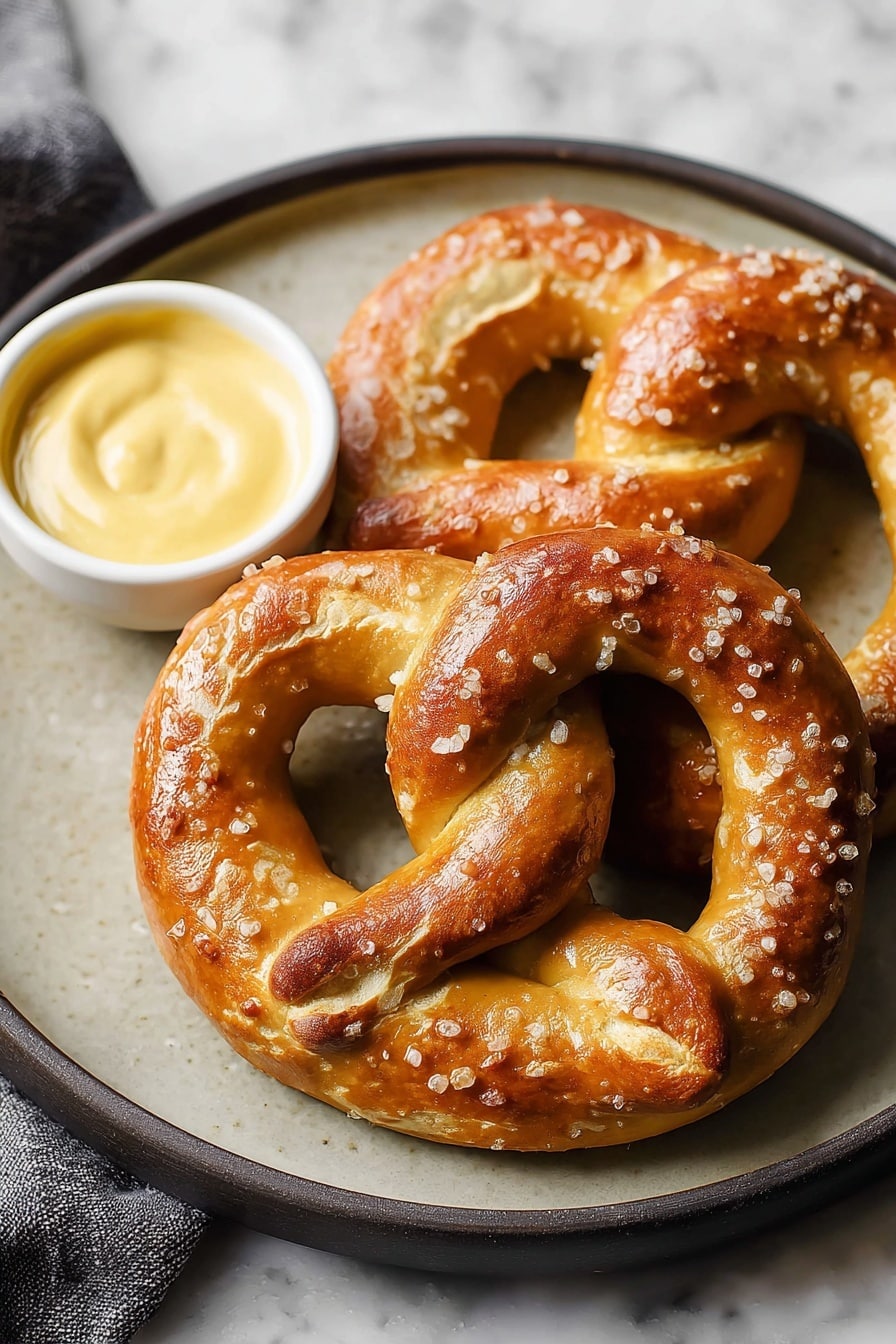 Homemade Soft Pretzels Recipe