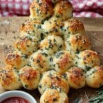 Cheesy Christmas Tree Bread Recipe