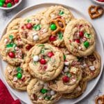 Christmas Cookie Sinkers with M&Ms and Chips Recipe