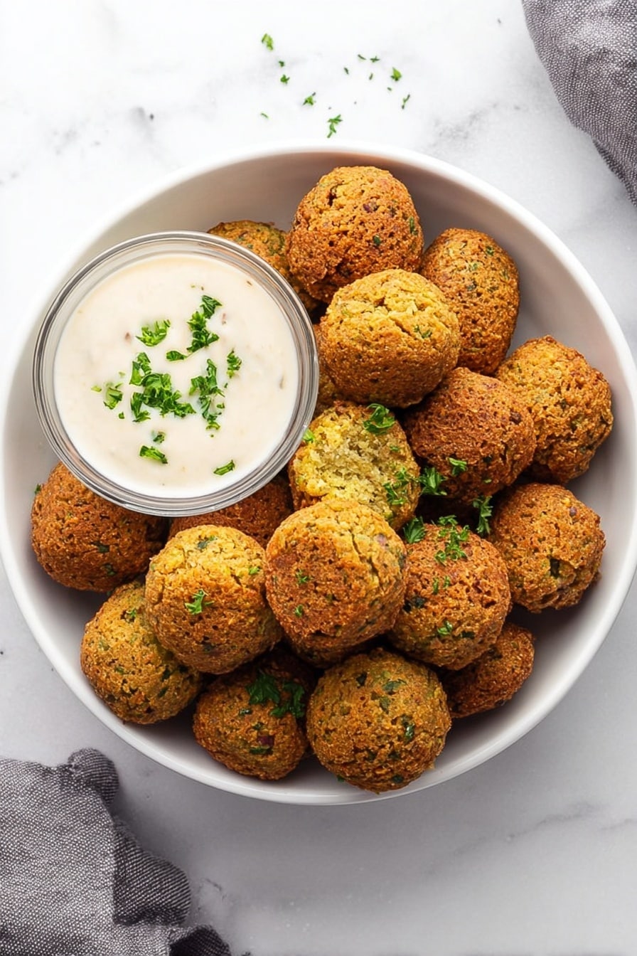 Several round falafel balls are spread out over a white paper towel that absorbs oil. Each falafel has a rough, crunchy texture with a golden brown color on the outside and hints of green from herbs inside. The background is a white marbled surface, and there are small crumbs around the falafel balls. photo taken with an iphone --ar 2:3 --v 7 - Homemade Falafel, Middle Eastern falafel, crispy falafel recipe, vegetarian falafel, easy falafel at home