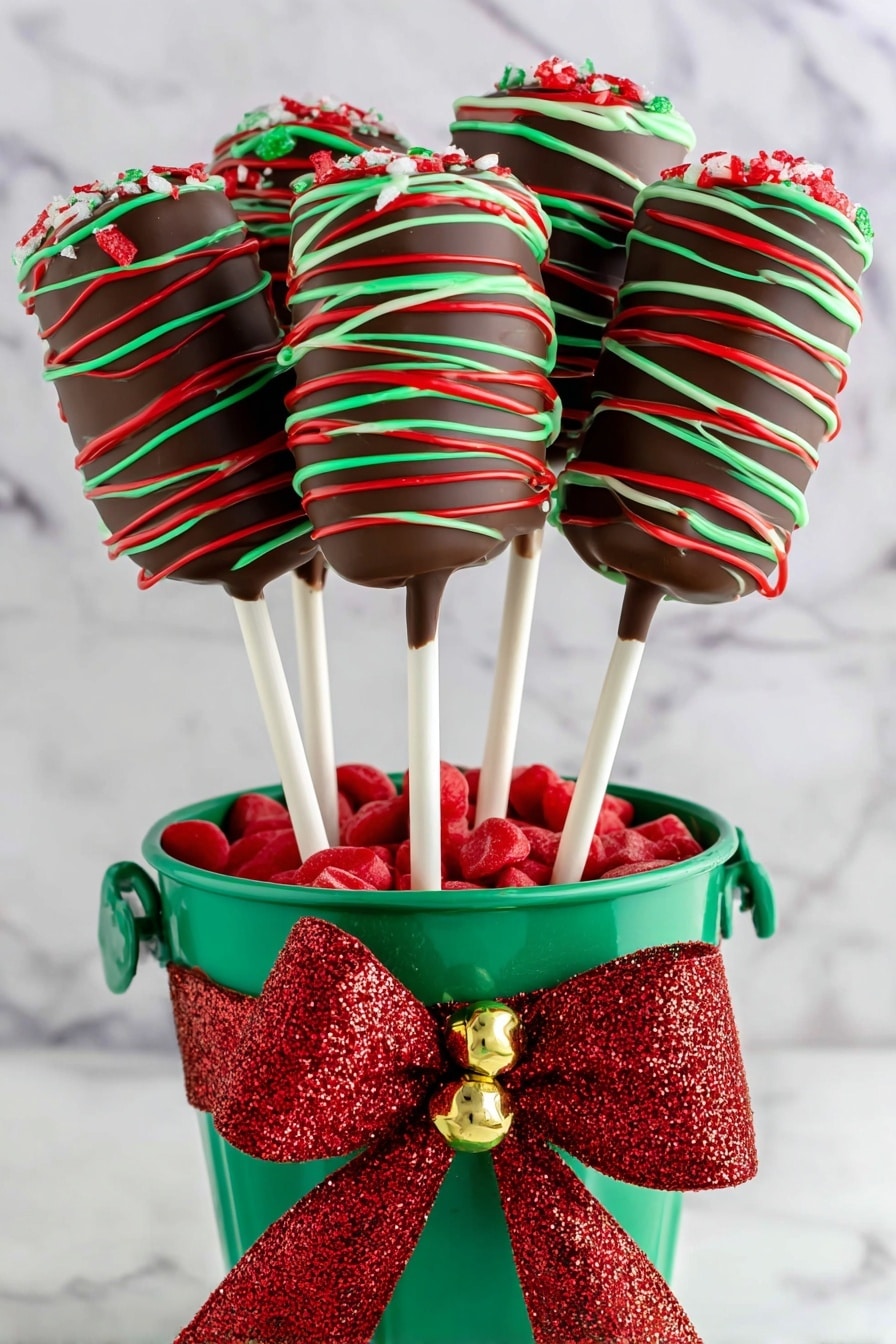 Christmas Marshmallow Pop Recipe